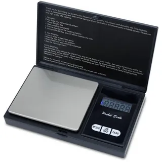 Intirilife Feinwaage, SCHWARZ - 500g – Gr.: onesize
