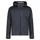 MAN JACKET ZIP HOOD Grau 54