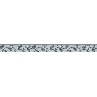 A.S. Création Only Borders Bordüre 5,00 m x 0,05 m grau/schwarz 2622-19