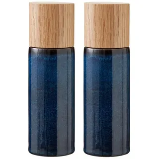 Bitz Salz- & Pfeffermühle Set 2-tlg. 17 cm blau