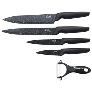 5five simply smart Simply Smart Messerset 5-tlg. Schwarz