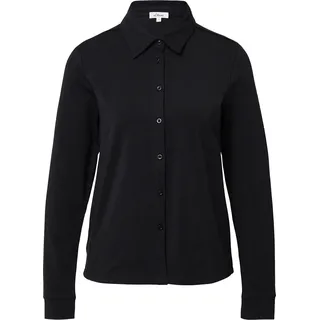 s.Oliver Elastische Jerseybluse schwarz M