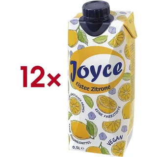 Joyce Eistee Zitrone, 0,5 L gelb