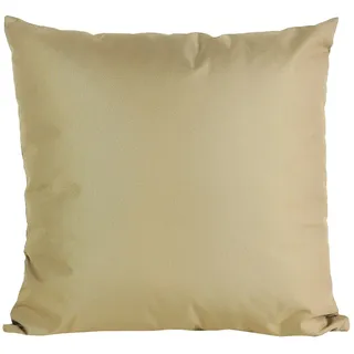 JACK Dekokissen 40x40cm Outdoor Lounge Kissen inkl. XXL Füllung Sitzkissen, starke Füllung, Robust, Strapazierfähig, Wasserabweisend, Innen&Außen braun