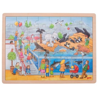 Wooden Puzzle Zoo Holz