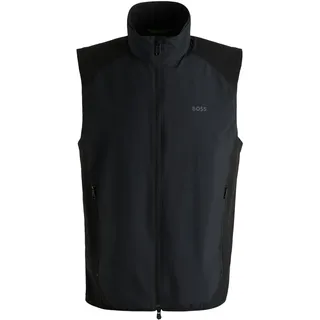HUGO BOSS Weste Golf, schwarz