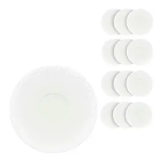BAUSCHER Untertassen SMART CRUST weiß Ø 15,0 cm, 12 St.