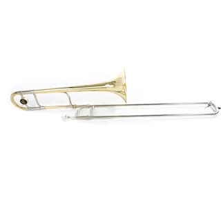 Roy Benson Bb-Tenorposaune TT-236 (8"" Messing Schallstück, 13,34 mm Bohrung, hochwertige Neusilber Züge, professionelle Klangqualität, leicht zu transportierenden Formetui)