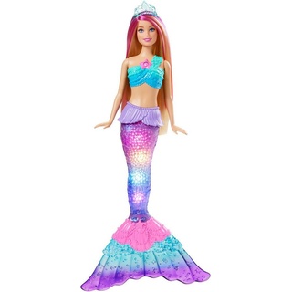 Barbie Meerjungfrauenpuppe Zauberlicht Meerjungfrau (leuchtet) bunt