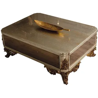 Königlicher Couchtisch Tisch Goldene Tische Barock Rokoko Couchtische
