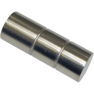 GARDINIA Gardinenstangen-Endstück Zylinder, (2-St), Serie Gardinenstange Kira