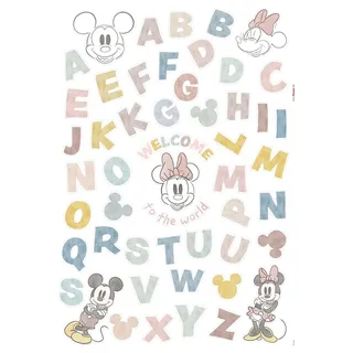 KOMAR Dekosticker Mickey Alphabet 50 x 70 cm