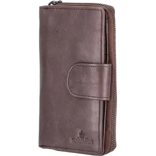 The Skandinavian Brand Damen Geldbörse braun
