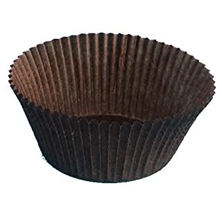 1000 Einweg Muffinförmchen Cupcake Gebäckkapseln Muffin Cups Backförmchen Papier Braun Ø50mm 32mm hoch