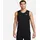 ärmelloses Fitness-Tanktop Black/White M