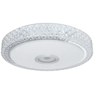 FIVMEN LED Deckenleuchte LED Deckenleuchte Dimmbar Farbwechsel mit Fernbedienung, Deckenlampe Sternenhimmel mit Bluetooth Lautsprecher & APP-Steuerung