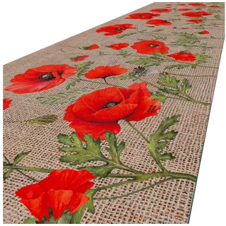 ANRO Küchenläufer 52 x 140 cm Braun