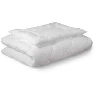 Ehrenkind Kinder-Steppbetten-Set 80 x 80 cm Weiß