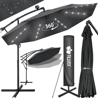tillvex Ø 300 cm Grau