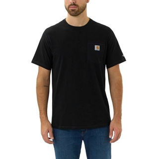 Carhartt T-Shirt Carhartt FORCE FLEX POCKET T-SHIRTS S/S 104616 (1-tlg) schwarz M