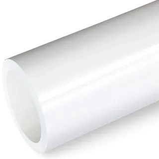 Actinium® Klebefolie 5€/m2 Weiss Glanz | 5m x 0,63m selbstklebende Folie glänzend | Möbelfolie selbstklebend Küchenfolie Plotterfolie