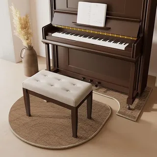 HDYNUZ Klavierteppich, Klavierteppich-Schutzmatte, schalldämmender Teppich, schallabsorbierende, stoßdämpfende Bodenmatte, wärmeisolierende Klavierteppichmatte(E,Piano rug70*160cm)