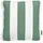 Kissen Outdoor gestreift lily white duck green