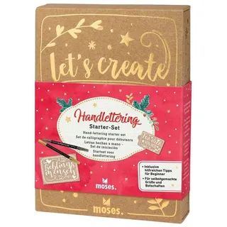 Moses MOSES. VERLAG 16808 Handlettering Starter-Set Winterwunder