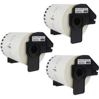 DK-22243 DK22243 Endlosetiketten kompatibel für Brother P-Touch DK-22243 selbstklebende Endlosetiketten(102 mm x 30,48 m) geeignet für QL-1050,QL-1060N,QL-1100,QL-1110,QL-1110NWB