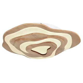 GLOBO Jacks 1 LED Deckenleuchte 50x10x58 cm braun