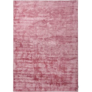 Teppich Shine uni, TOM TAILOR HOME, rechteckig, Höhe: 8 mm, Handweb Teppich, 100% Viskose, handgewebt, mit elegantem Schimmer rosa 50 cm x 80 cm x 8 mm