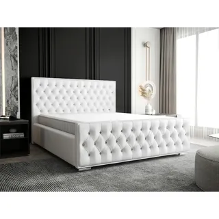 b&b home Crystal 200 x 200 cm Weiß