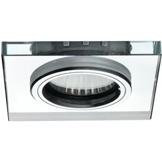 Kanlux Deckenspot SOREN aus Glas 20W 90x90mm - LED Streifen Blau - ohne Leuchtmittel