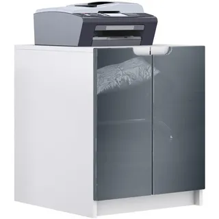 Vladon Logan Aktenschrank 51 x 60,5 x 54 cm grau