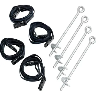 EXIT TOYS Verankerungsset grau 0,35 m