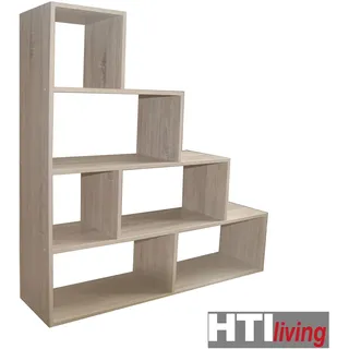 Hti-Living Bücherregal Thekla 114 x 30 x 114 cm Beige