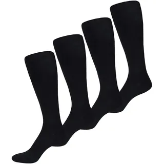 Nur Der Fit & Vital Kniestrümpfe 4er Pack schwarz 42-44