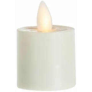 SOMPEX LED-Kerze Flame LED Teelicht (nicht zutreffend), fernbedienbar, integrierter Timer, täuschend echtes Kerzenlicht gelb