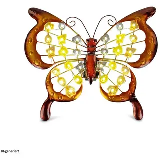 Formano Wanddeko mit Licht Schmetterling Wanddeko mit Licht Schmetterling