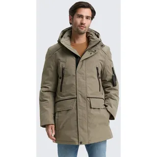 TOM TAILOR Wintermantel Jacken Arctic Parka mit abnehmbarer Kapuze grün L (50/52)