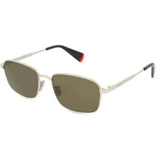 Kenzo KZ40184U Herren-Sonnenbrille Vollrand Quadratisch Metall-Gestell, gold