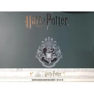 Socken Adventskalender HARRY POTTER Herren 42-46 / 12 Paar