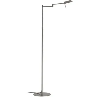 elements by Bankamp Led-Stehleuchte Johann, Bronze, Metall, länglich,länglich, F, 146 cm, Europäischer Sicherheitsstandard, Lampen & Leuchten, Innenbeleuchtung, Leuchten nach Räumen, Wohnzimmerlampen