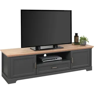 Innostyle Jasmin TV-Board 193 cm grau Holzwerkstoff