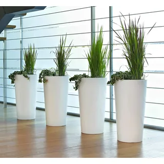 Euro3Plast Tuit Ø 40 x 75 cm weiß