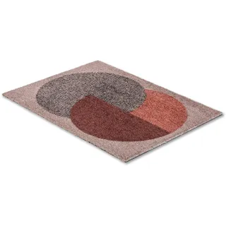 SCHÖNER WOHNEN-Kollektion Fußmatte Manhattan 50 x 70 cm Polyamid Rot