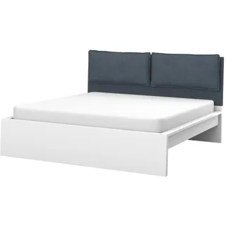 Soferia Kopfteil Bezug Kompatibel Mit Malm Bettkopfteil 140 cm Husse Boxspringbett Rückenlehne Bezug Bettkopfteil Schoner Wasserabweisend Fleckschutz Softi Grau Anthrazit