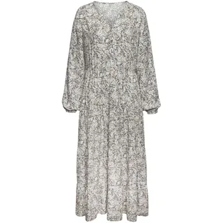VIVANCE Maxikleid Beige/Grau 44