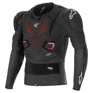 Alpinestars Protektorenjacke Bionic Pro V3 Plasma XL Schwarz/Rot/Weiß