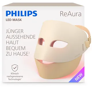 Philips ReAura LED-Gesichtsmaske 3-in-1 10-Min.-Routine